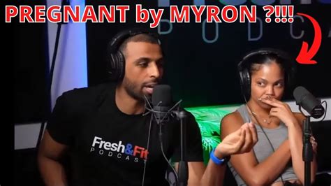 myron fresh and fit girlfriend|myron gaines and angie.